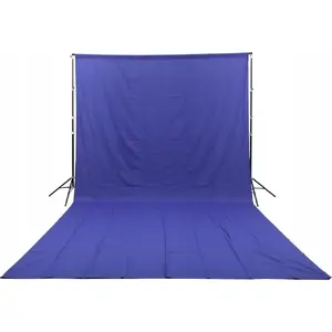 Фон тканевый GlareOne Blue Screen 3 x 6 м — синий хромакей