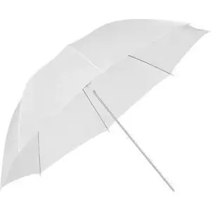 Studijas lietussargs GlareOne caurspīdīgs balts 100 cm — GlareOne 11465-uniw
