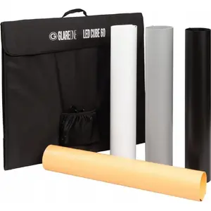 LED Cube 40 light tent by GlareOne — product photography lightbox with integrated LED illumination