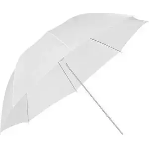 Softbox umbrella GlareOne transparent white 90 cm — studio lighting diffuser