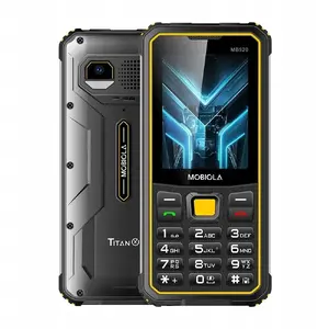 Senior mobile phone Mobiola MB520 TitanX 4G reinforced black 128GB