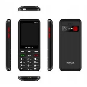 Senior mobile phone No name MB900 4G black with 48MB RAM and 128MB storage