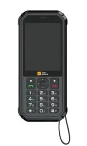 Izturīgs tālrunis Beafon AGM M11 4G Monobloks 2.8" 4000 mAh Melns