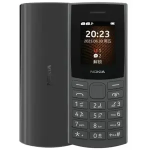 StarTech HMD 105 4G TA-1653 DS melns — mobilais tālrunis, 4G, Dual SIM