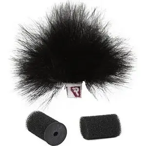 Lavalier Windjammer Rycote Black Ristretto - single, windshield for lavalier microphone