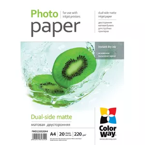 Colorway PMD220020A4 fotopapīrs A4 Plakans