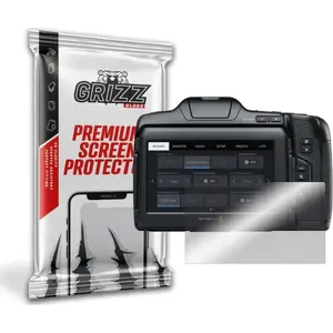 Tempered hybrid screen protector GrizzGlass Black Magic Pocket 6K Pro by GrizzGlass