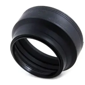 Lens Hood JJC SB2233 rubber 72mm — circular screw-in sunshade for 72 mm filters