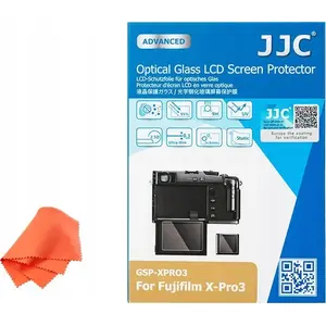 LCD Screen Protector for Fujifilm X-Pro3 by JJC (model SB5630) – Tempered Glass/Protective Cover