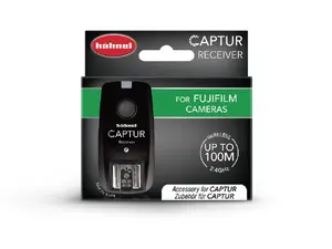 Hahnel komplekts 1000 711.0 — melns, savietojams ar Fujifilm FinePix S1/S3/S5/GFX50R/GFX50S/GFX100/X30/X70/X100