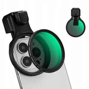 K&F ND2–ND32 Neutral Density 58mm Clip Filter Lens for Smartphone (Model SB11170)