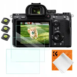 Aizsargvāks Stikls 9H priekš Sony A9 A7III A7R II RX1 RX10 RX100 — K&F Concept SB10326 (3 gab.)