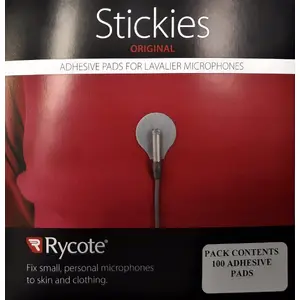 Rycote Stickies adhesive pads pack — Rycote RYC065530, 100 pieces