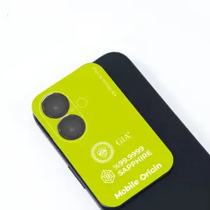 Lens guards for iPhone 16 / iPhone 16 Plus by MOBILE ORIGIN, black