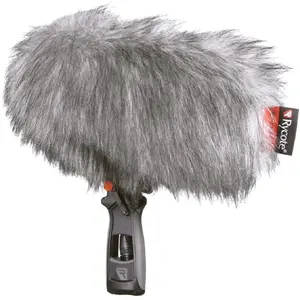 Rycote Windjammer WJ 1 - Professional microphone windshield cover, fur windscreen for shotgun and boom microphones
