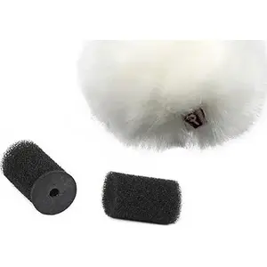 Ветрозащита для петличного микрофона Rycote White — одиночная ветрозащита