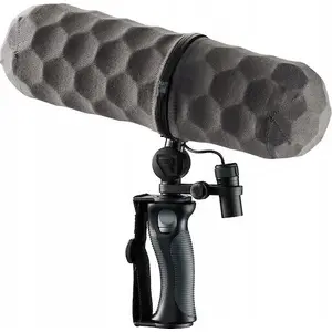 Rycote windshield kit Rycote Nano Shield Kit NS3-CB for small shotgun microphones, foam and elastic suspension