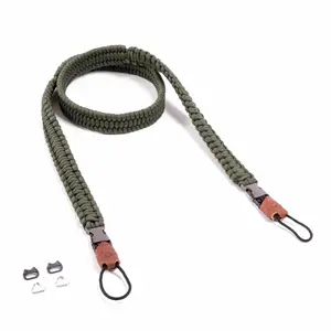 Kameras siksna BCB C-Rope Traveler — neilona olīvas krāsa, priekš digitālajām kamerām, garums līdz 125 cm
