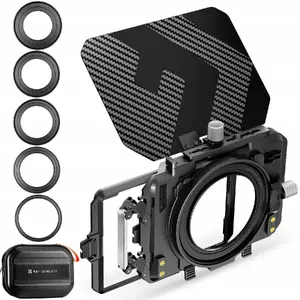 Lens Matte Box K&F SB10336 adjustable for 67–95 mm lenses — camera/cinema accessory