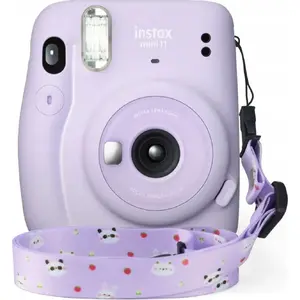 Neck Strap for Instant Cameras LoveInstant — Compatible with Fujifilm Instax Mini 8/9/11/70/90 (Panda design)