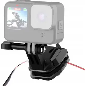 Puluz motorcycle windshield clip mount for action cameras (GoPro, SJCAM, Xiaomi, Insta360, DJI) model SB8915