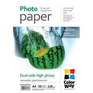 Photo Paper High-gloss Colorway PGD220050A4 A4