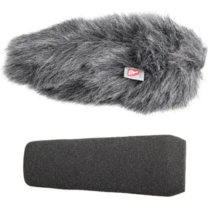 Microphone wind protection Rycote 12 cm SGM Foam & Windjammer (24/25) by Rycote