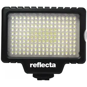 LED work light REFLECTA RPL 170 12 W — 170 LEDs, 12 W, battery-powered, black, 150×30×105 mm