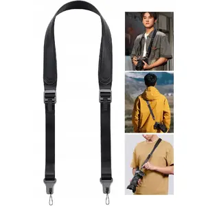 Camera Neck and Shoulder Strap Ulanzi CSS1 U-snap Anti-tangle for DSLR up to 60 kg, Black