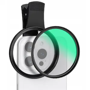 Lens Filter Black Diffusion 1/4 Clip-On for Smartphone 67mm K&F SB11313