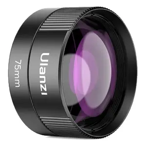 Macro lens for smartphone Ulanzi CL-003 — 10x magnification, 5 elements/5 groups, aluminium, Ø 46 mm, length 31 mm