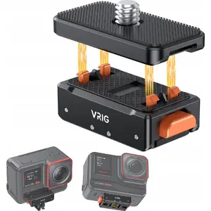 VRIG adapters turētājs ar 1/4" vītni un GoPro sistēmu priekš Insta360 Ace Pro (A0106, AC07)
