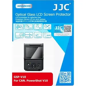Protective Glass Screen Cover for Canon PowerShot V10 / GSP-V10 by JJC