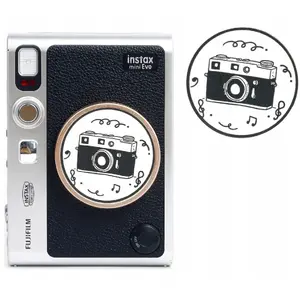 Decorative Camera Sticker for Fujifilm Instax Mini Evo lens cap, LoveInstant, 3m adhesive
