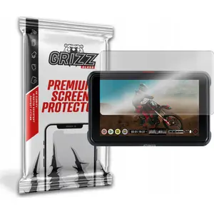 Screen protector GrizzGlass for Atomos Ninja V — matte anti-glare film