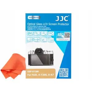 LCD Screen Protector JJC for Fujifilm X-T200 model SB5714, anti-scratch transparent protective glass
