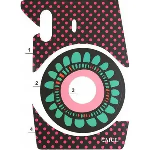 Camera skin sticker LoveInstant for Fujifilm Instax Mini 8 — black
