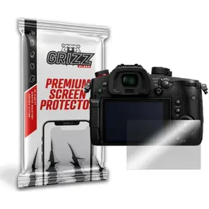 Tempered hybrid glass screen protector GrizzGlass for Panasonic GH5 / GH5S (camera display protection)