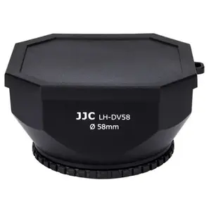 Lens hood JJC LH-DV58B petal, black, ABS, Ø overall width 9 cm, depth 7.7 cm, weight 48 g