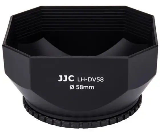 Lens hood JJC LH-DV58B Photo 2