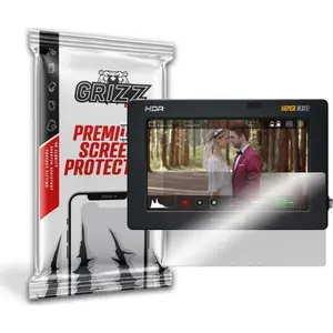 Hybrid Glass Screen Protector GrizzGlass BlackMagic for SmallHD Video Assist 5" V1