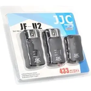 Flash Radio Trigger Set JJC JF-U2 with 2x Receivers for Studio and On-Camera Flashes