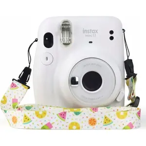 Neck Strap for Camera LoveInstant — Universal for Fujifilm Instax Mini (models Mini 11, 8, 9, 70, 90) — Fruit Pattern