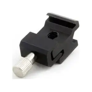 Adapter for flash shoe to threaded 1/4" mount JJC SB2694 for attaching flash or accessory