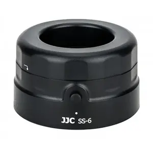 Lens Cap JJC SS-6 — black ABS and glass, USB interface, 77 g, 67×44 mm