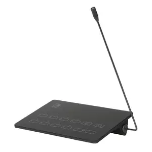 Stage/performance microphone Audac MPX88 — wired, RJ-45, 50–16,000 Hz, 45 dB sensitivity, 2 m cable, black