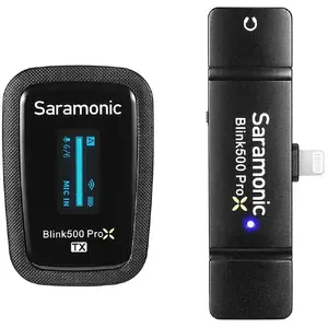 Wireless Lavalier Microphone Saramonic Blink500 ProX B3 – Dual-Channel Portable Kit
