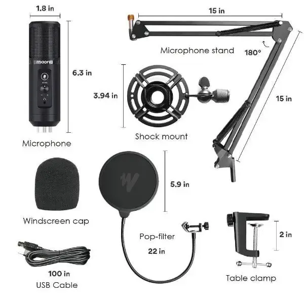 MAONO AU-PM422 студийный USB микрофон Photo 2