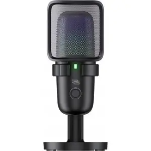 Конденсаторный геймерский студийный микрофон Proove SB9526 — 24 бит, 96 кГц, USB-C, RGB, штатив