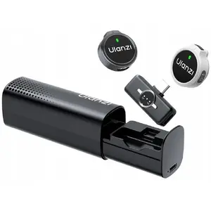 Ulanzi A21 USB-C mikrofoni — komplekts no 2 gab. (melns un balts)